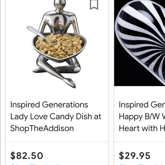 Inspired Generations Human Figure Heart Dish with Spoons - Picture 9 of 11